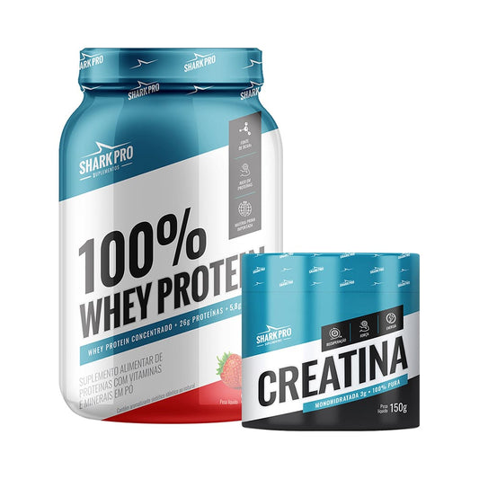 Kit Shark Pro (Whey + Creatina)