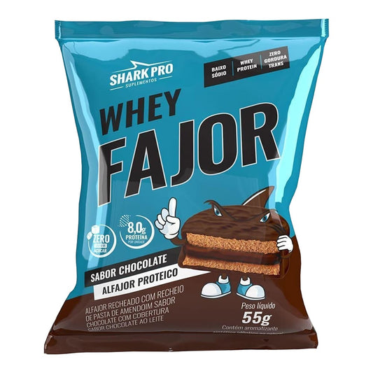 Alfajor Whey Fajor 55g - Shark Pro