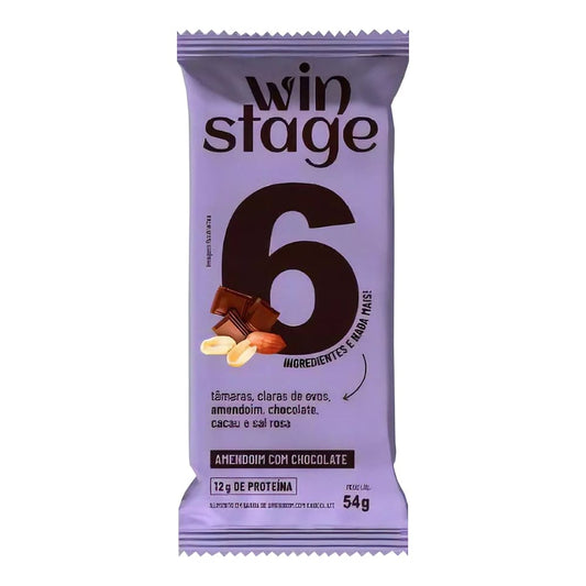 Barra de Proteína 54g Amendoim e Chocolate - Winstage