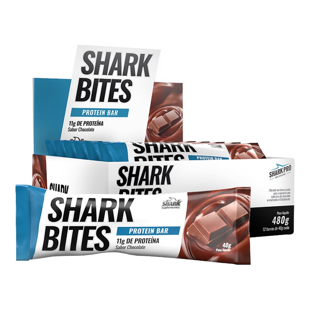 Barra de Proteína Shark Bites 40g - Shark Pro