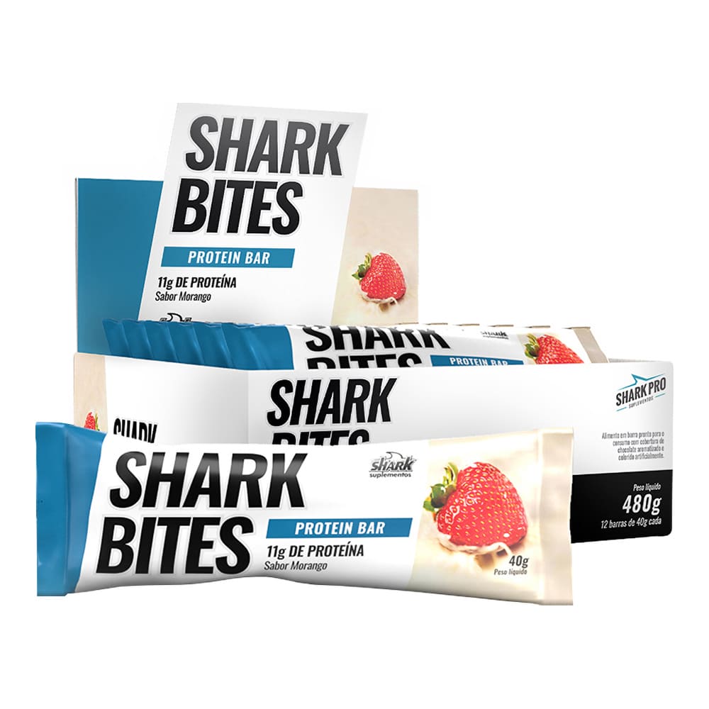 Barra de Proteína Shark Bites 40g - Shark Pro