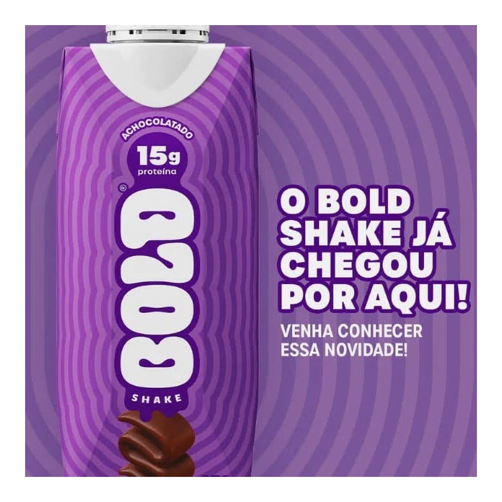 Bebida Láctea Proteica 250ml - Bold Shake