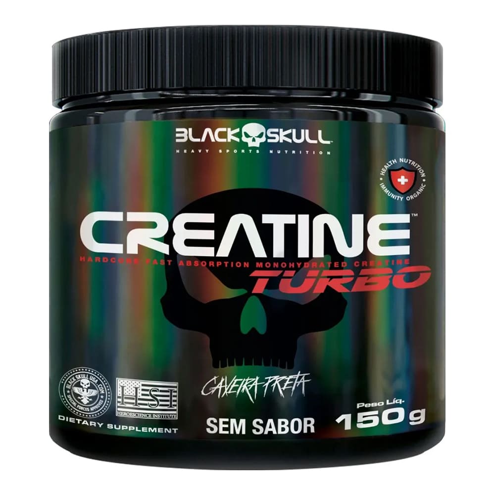 Kit Black Skull (Whey + Creatina)