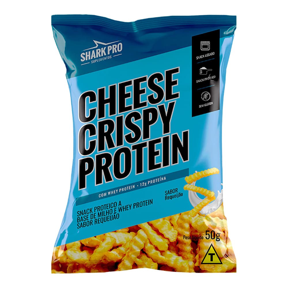 Onion Crisp Salgadinho Proteico 50g - Shark Pro