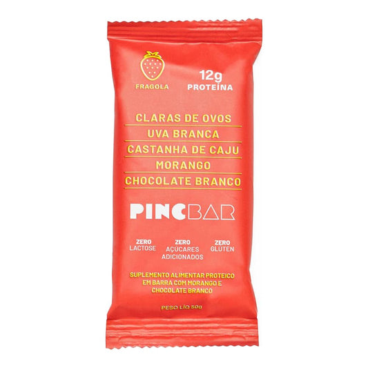 Barra de Proteína Natural 50g Fragola - Pincbar