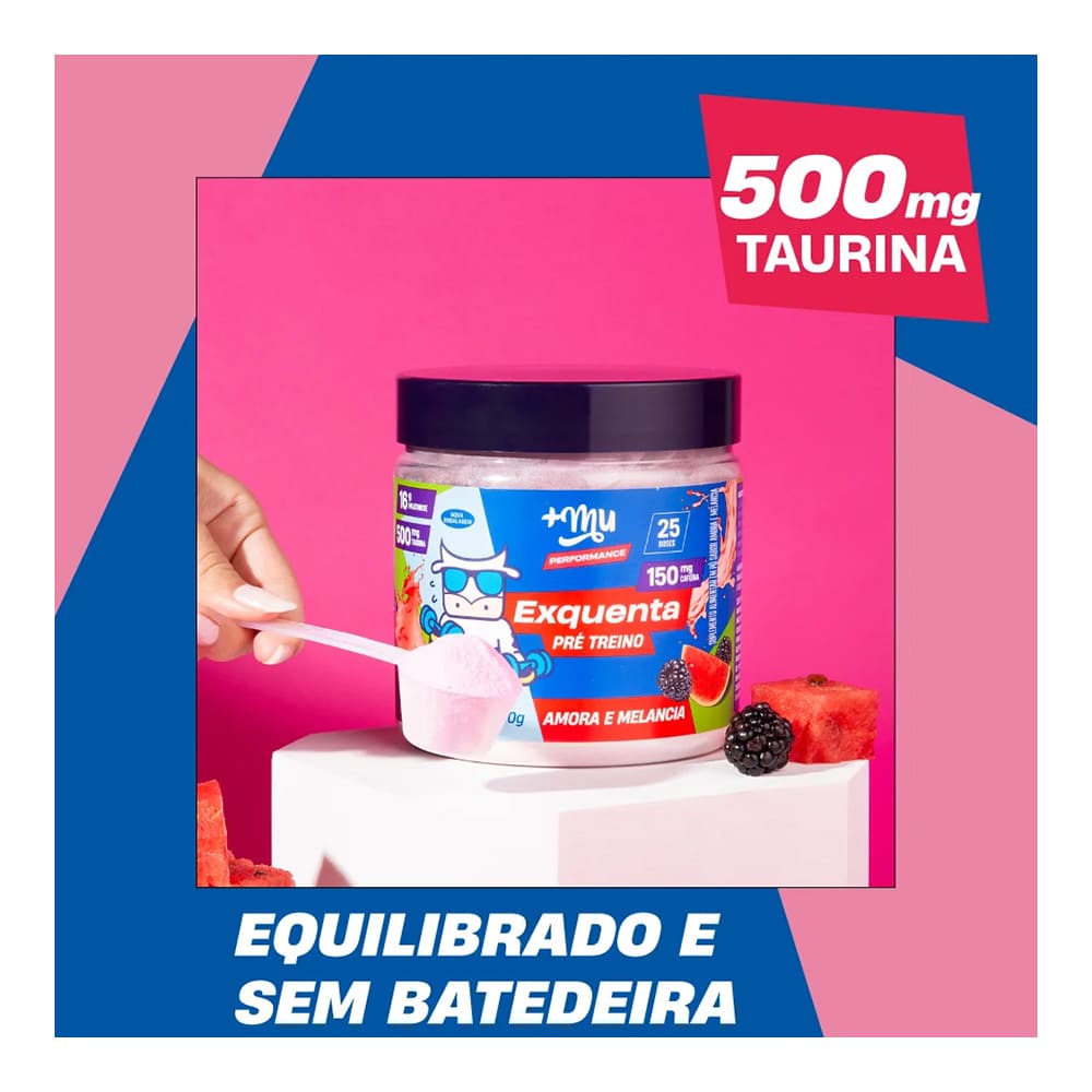 Pré-Treino Exquenta 300g - Mais Mu Performance