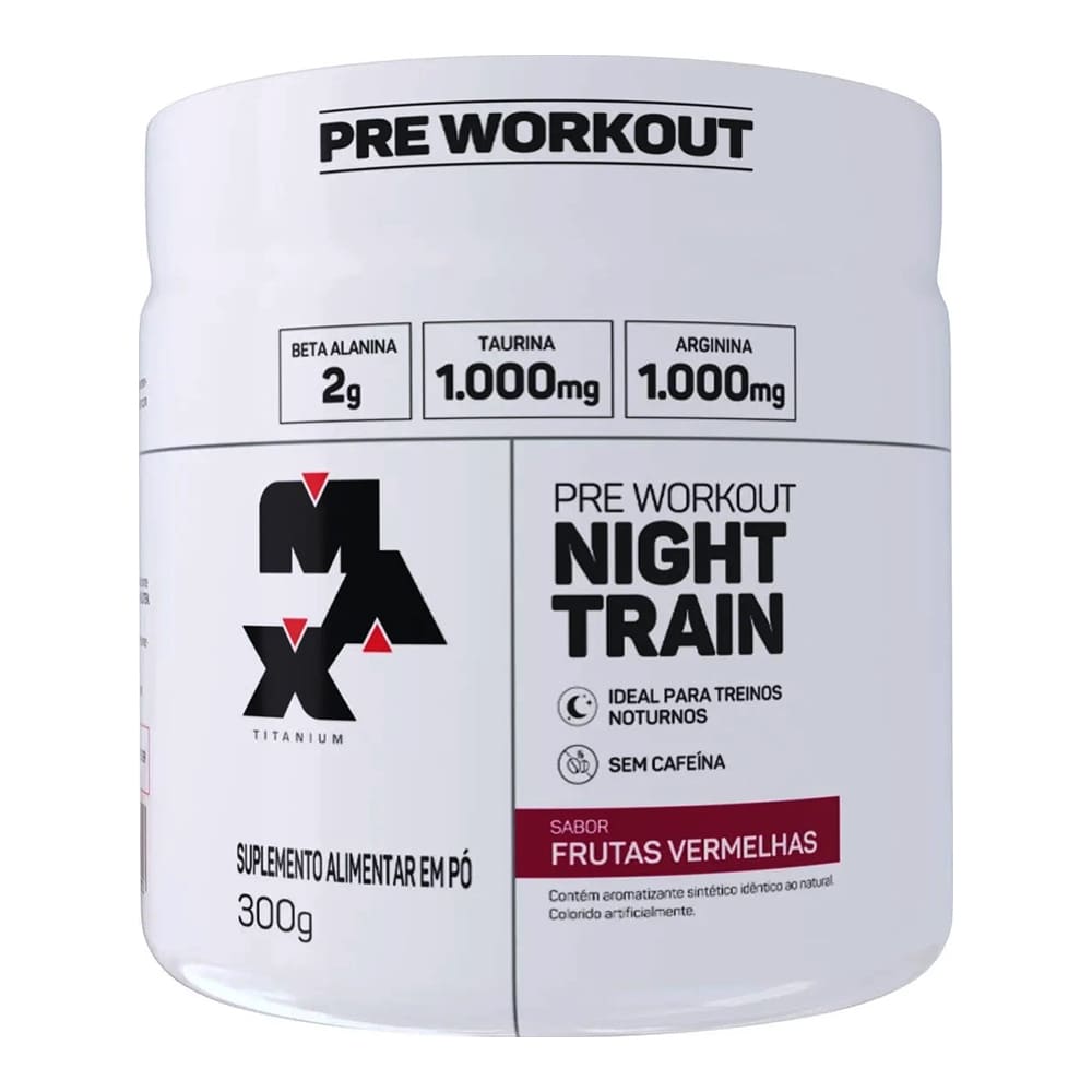 Pré-Treino Night Train - Max Titanium