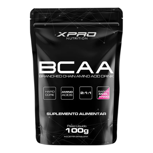 Refil BCAA 100g Morango - XPRO Nutrition