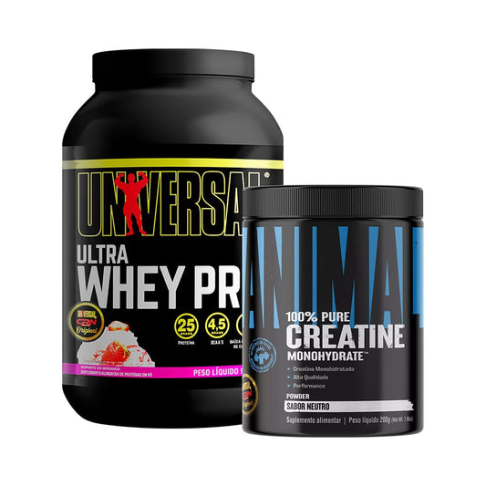 Kit Universal Nutrition (Whey + Creatina)