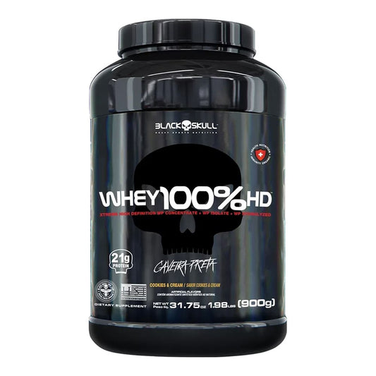 Whey 100% HD 900g - Black Skull