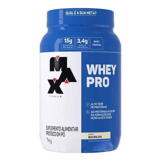 Whey Pro 1kg - Max Titanium