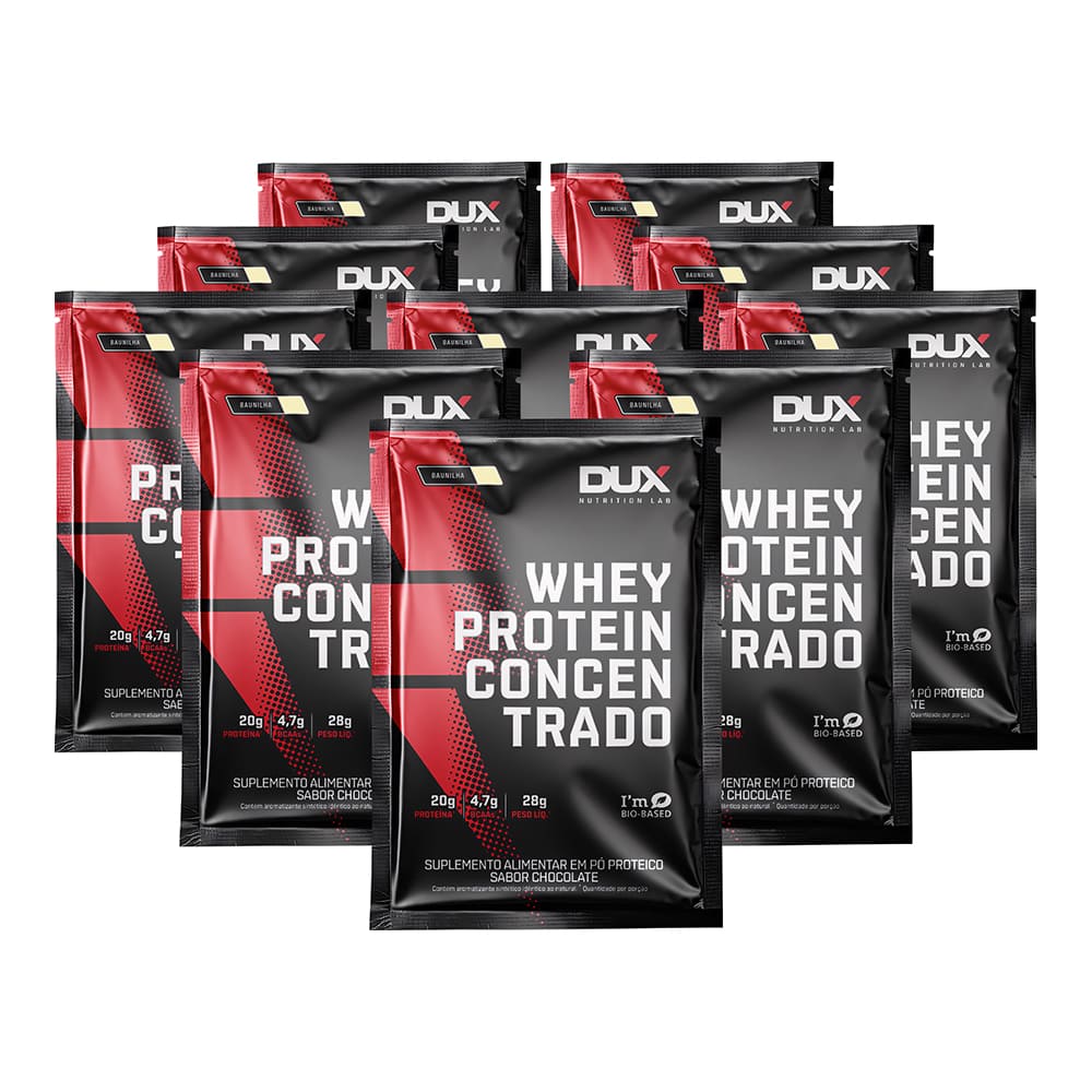 Whey Protein Concentrado Sachê 28g - Dux Nutrition