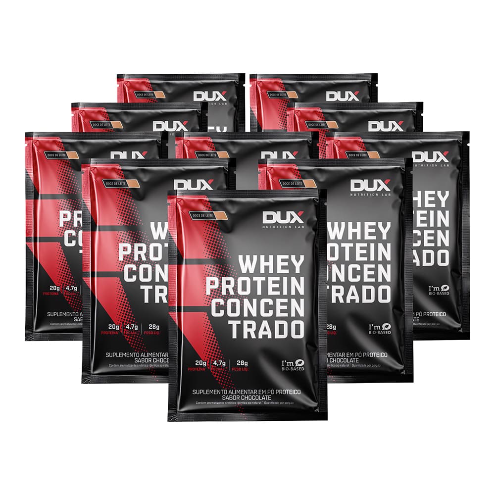 Whey Protein Concentrado Sachê 28g - Dux Nutrition