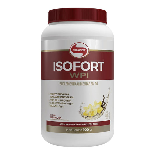 Whey Protein Isolado Isofort 900g - Vitafor